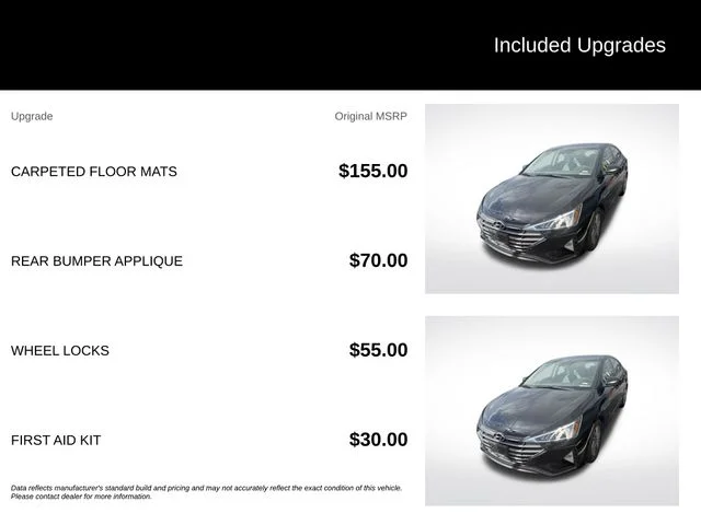 Used 2020 Black Hyundai SEL image 5