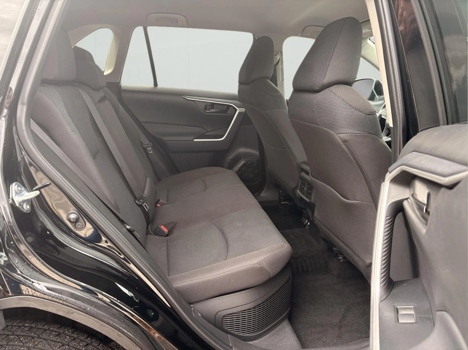 Used 2025 Midnight Black Metallic Toyota Hybrid LE image 11