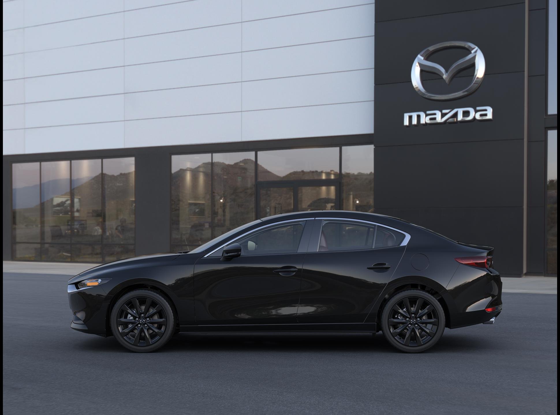 New 2026 Jet Black Mica Mazda 2.5 S Carbon Edition AWD image 3