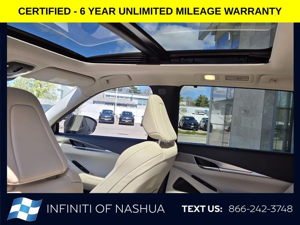 Certified Used 2023 Blue INFINITI LUXE image 14