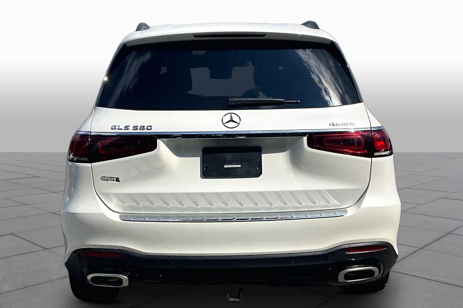 Used 2021 designo Diamond White Metallic Mercedes-Benz GLS 580 image 5