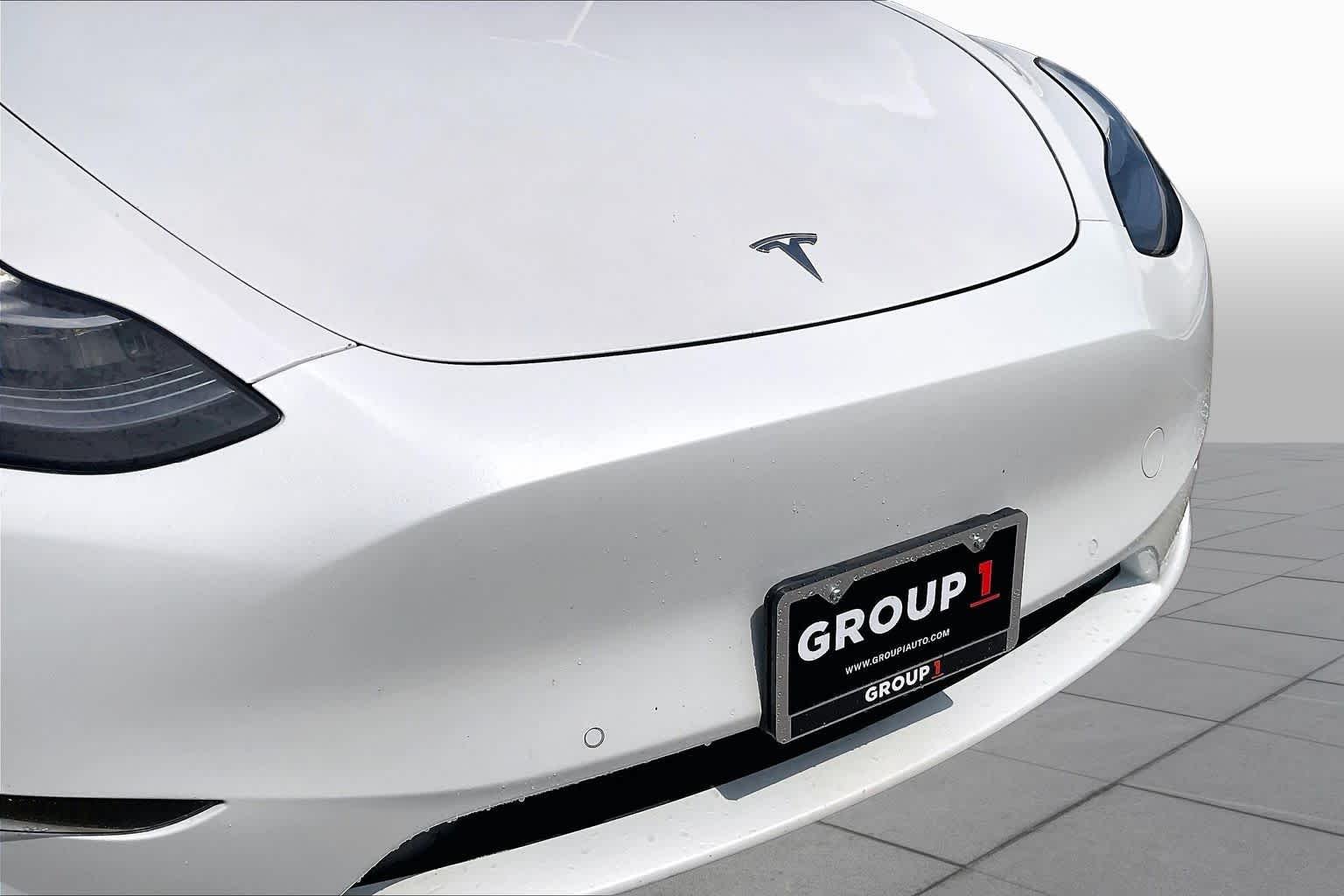Used 2021 Pearl White Multi-Coat Tesla Long Range image 27