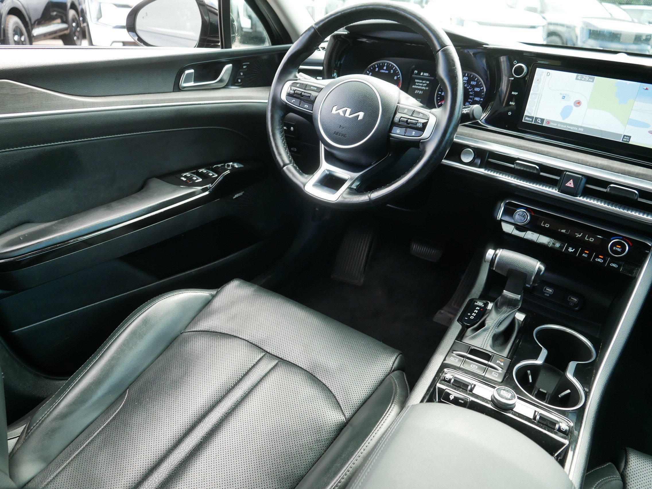 Used 2023 Ebony Black Kia EX image 9