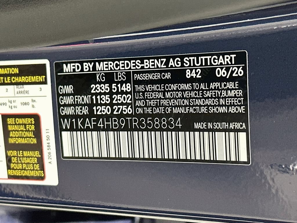 New 2026 Twilight Blue Metallic Mercedes-Benz C 300 image 68