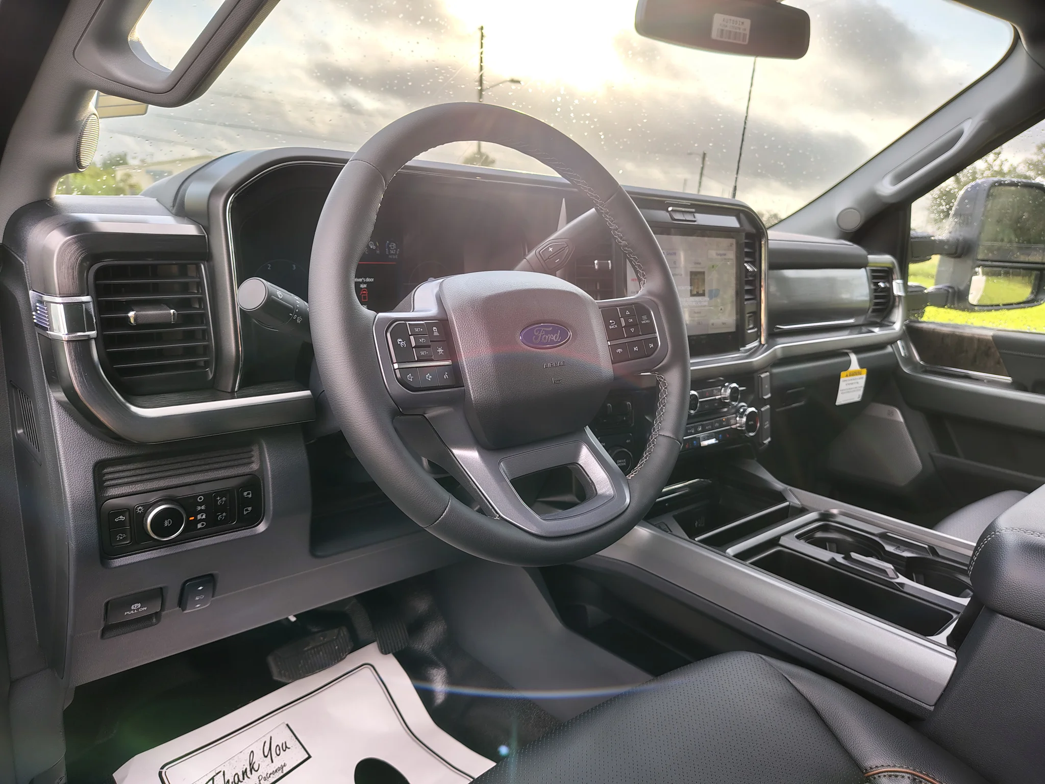 New 2027 Star White Metallic Tri-Coat Ford F-350® Lariat® image 18