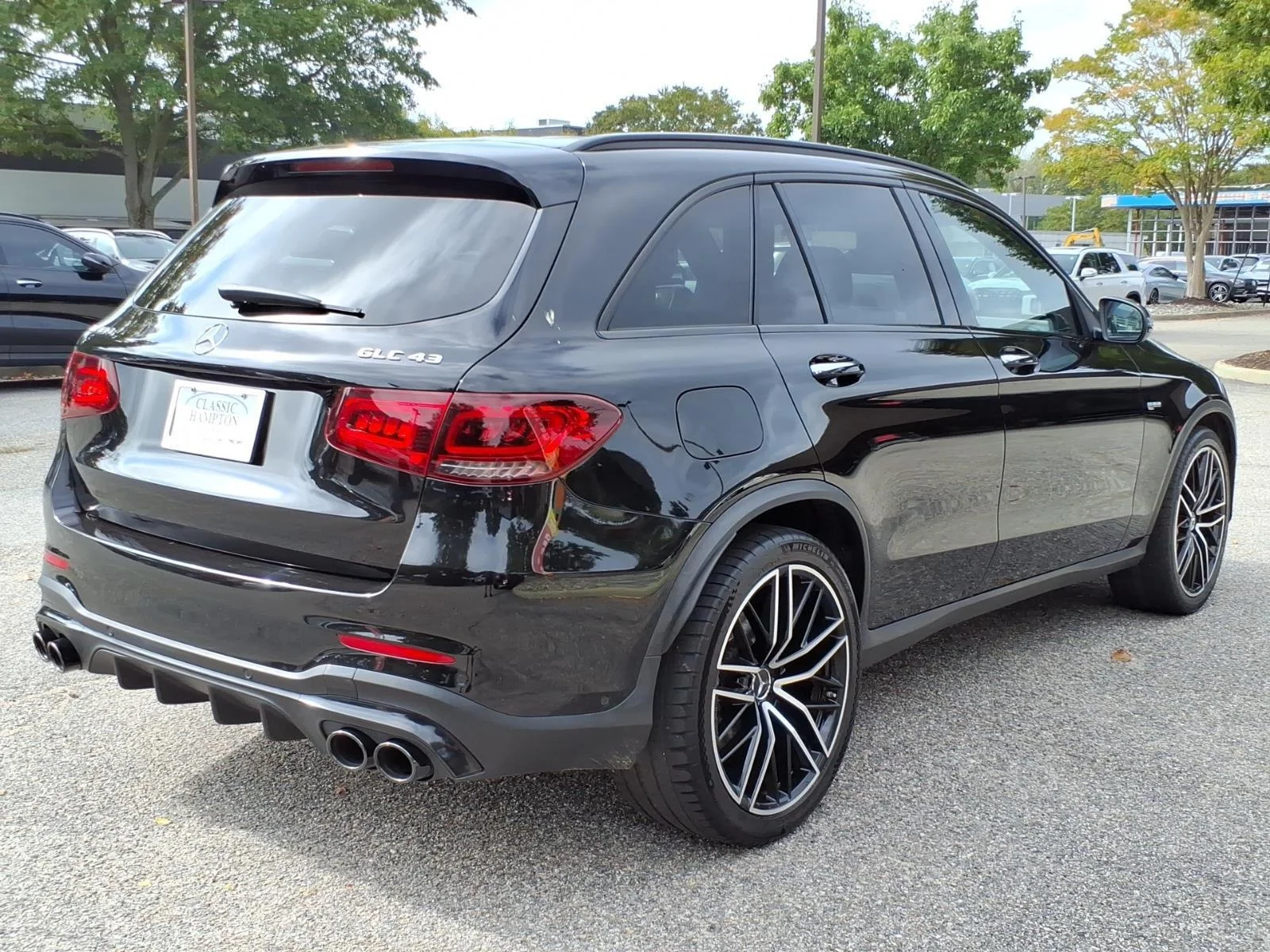 Used 2021 Obsidian Black Metallic Mercedes-Benz AMG® GLC 43 image 8