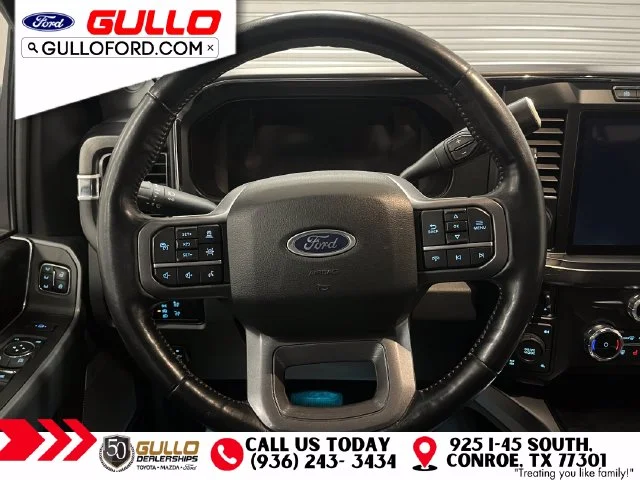 Used 2023 Carbonized Gray Metallic Ford Lariat image 12