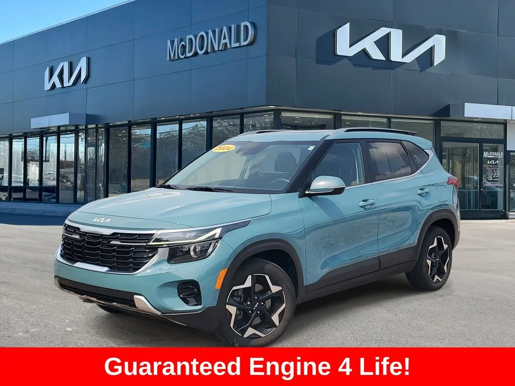 New 2024 Blue Kia EX image 1