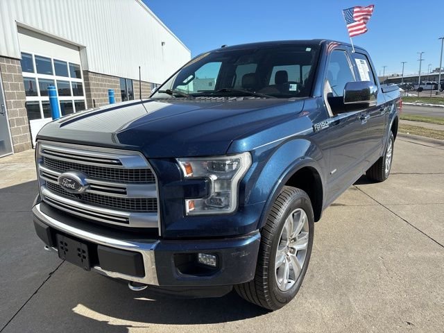 Used 2016 Blue Ford Platinum image 3