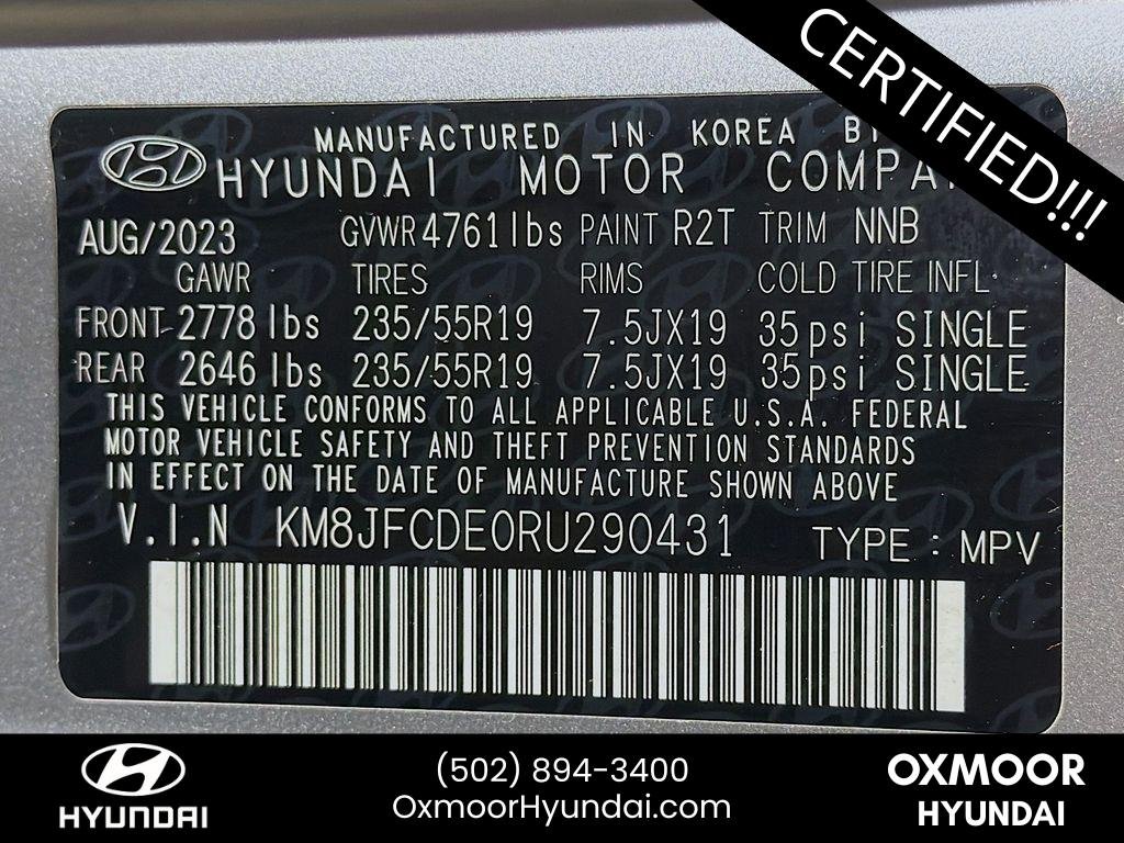 Certified Used 2024 Shimmering Silver Hyundai XRT image 32