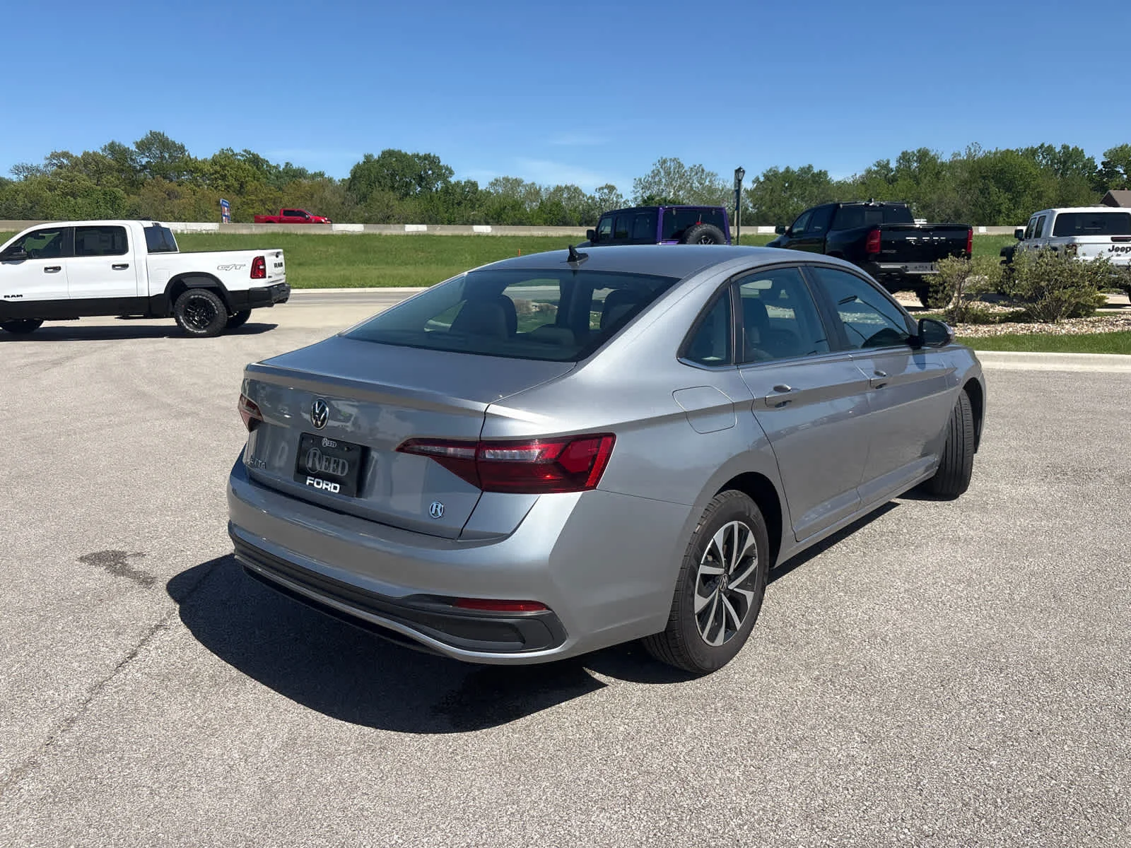 Used 2024 SILVER Volkswagen S image 9