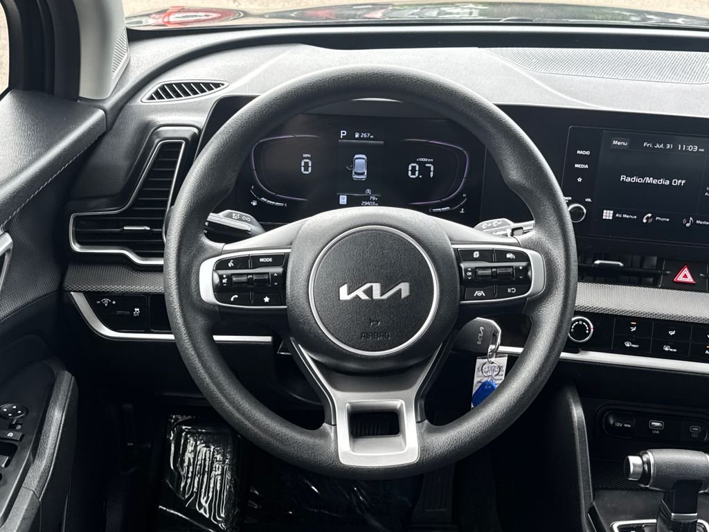 Used 2024 Black Kia LX image 13