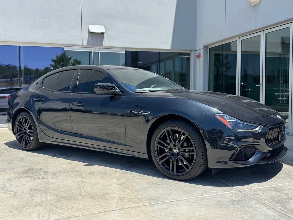 Certified Used 2023 Nero Noctis Black Maserati Modena image 1
