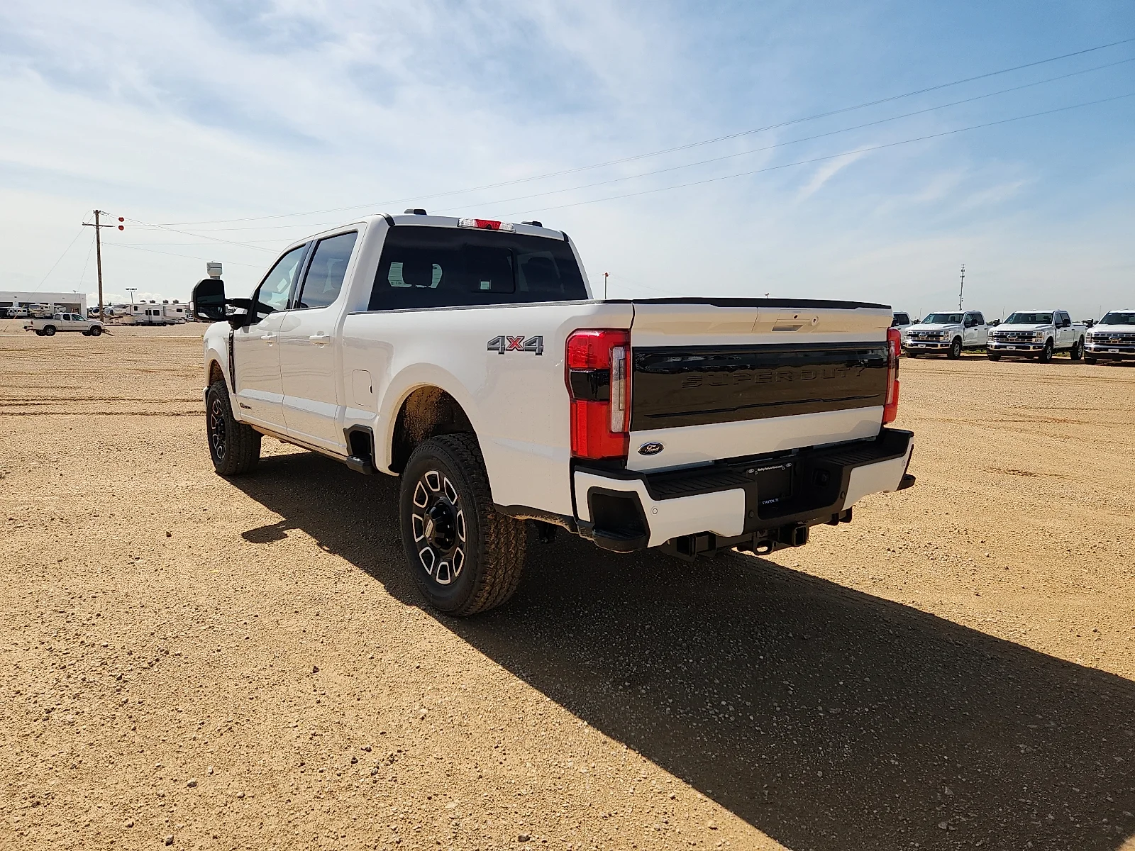 New 2026 Star White Metallic Tri-Coat Ford F-250® Platinum® image 5