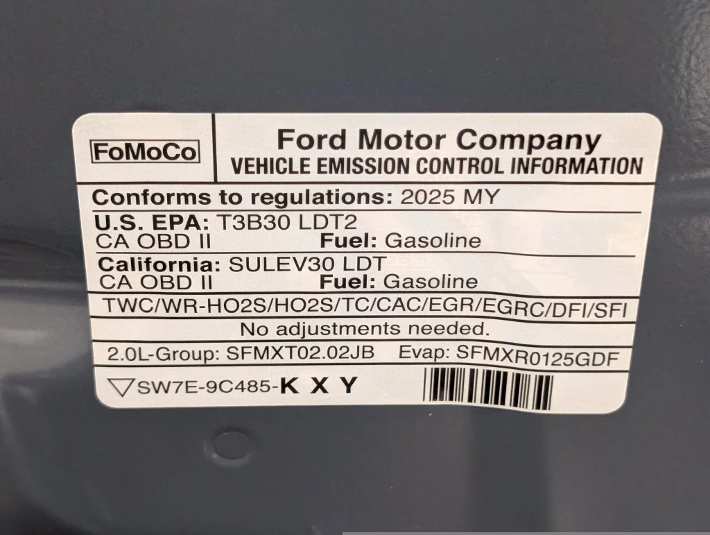 Certified Used 2025 Vapor Blue Metallic Ford ST-Line Select image 25
