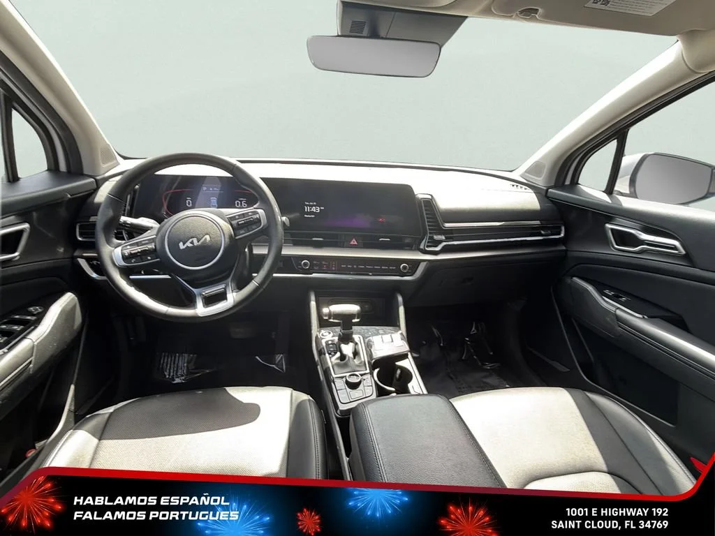 Used 2023 White Kia EX image 24