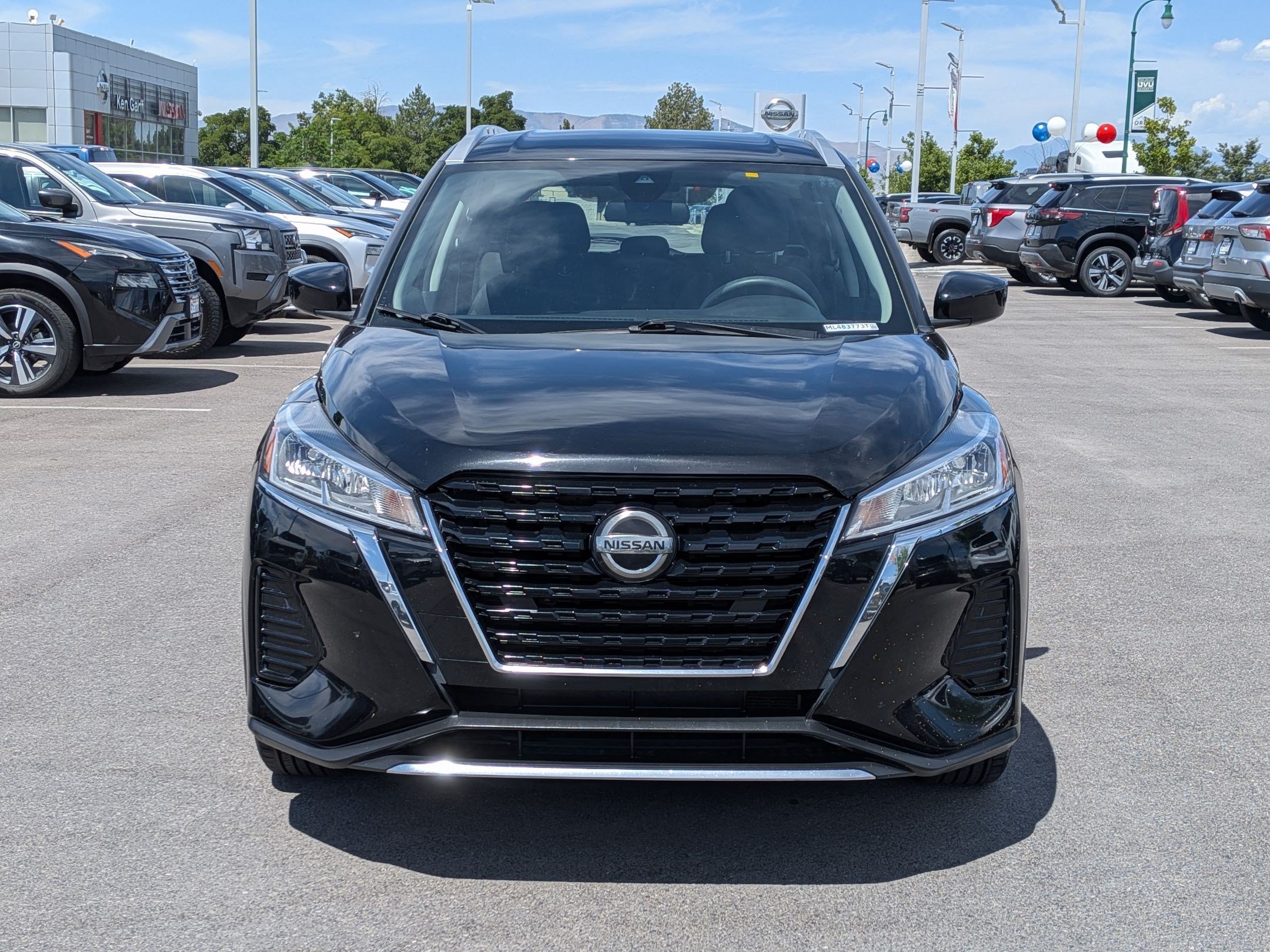 New 2021 Super Black Nissan SV image 9