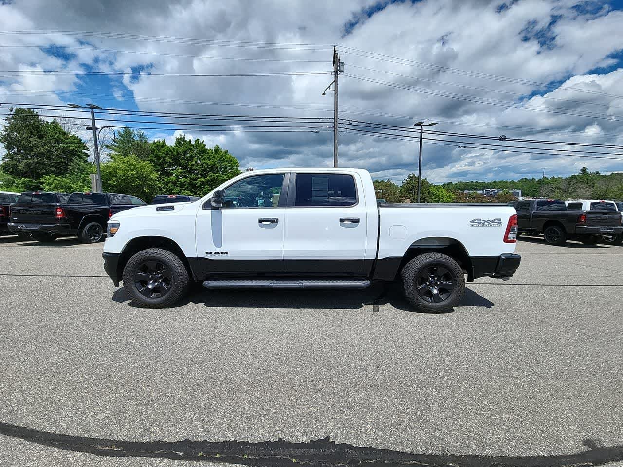 Used 2023 Bright White Clearcoat Ram Big Horn image 5