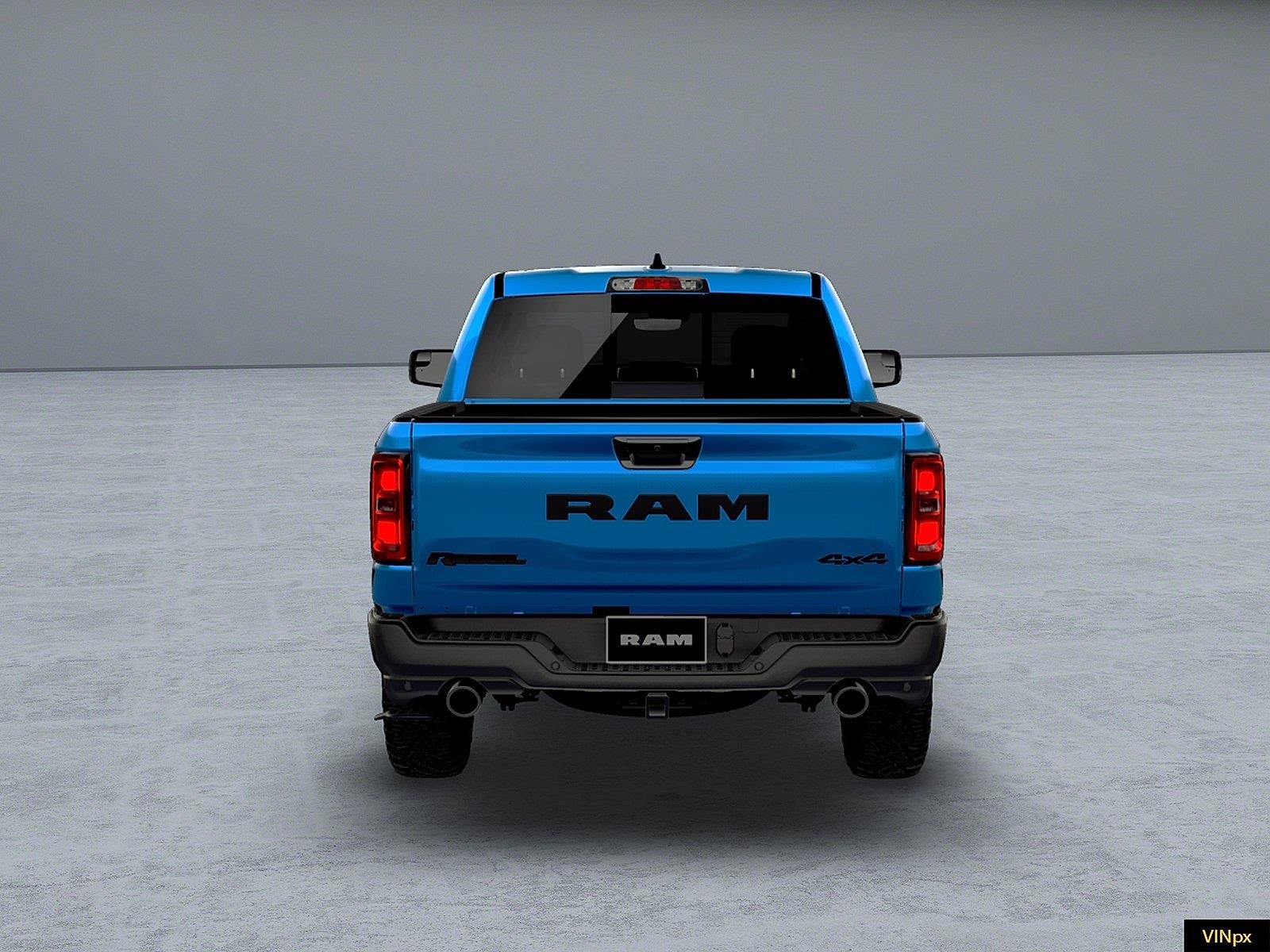 New 2026 Hydro Blue Pearl-Coat Exterior Paint RAM Rebel image 6