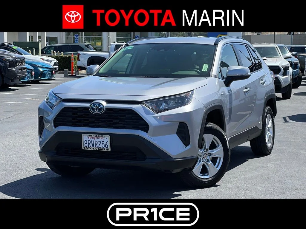 Used 2020 Silver Toyota LE image 1