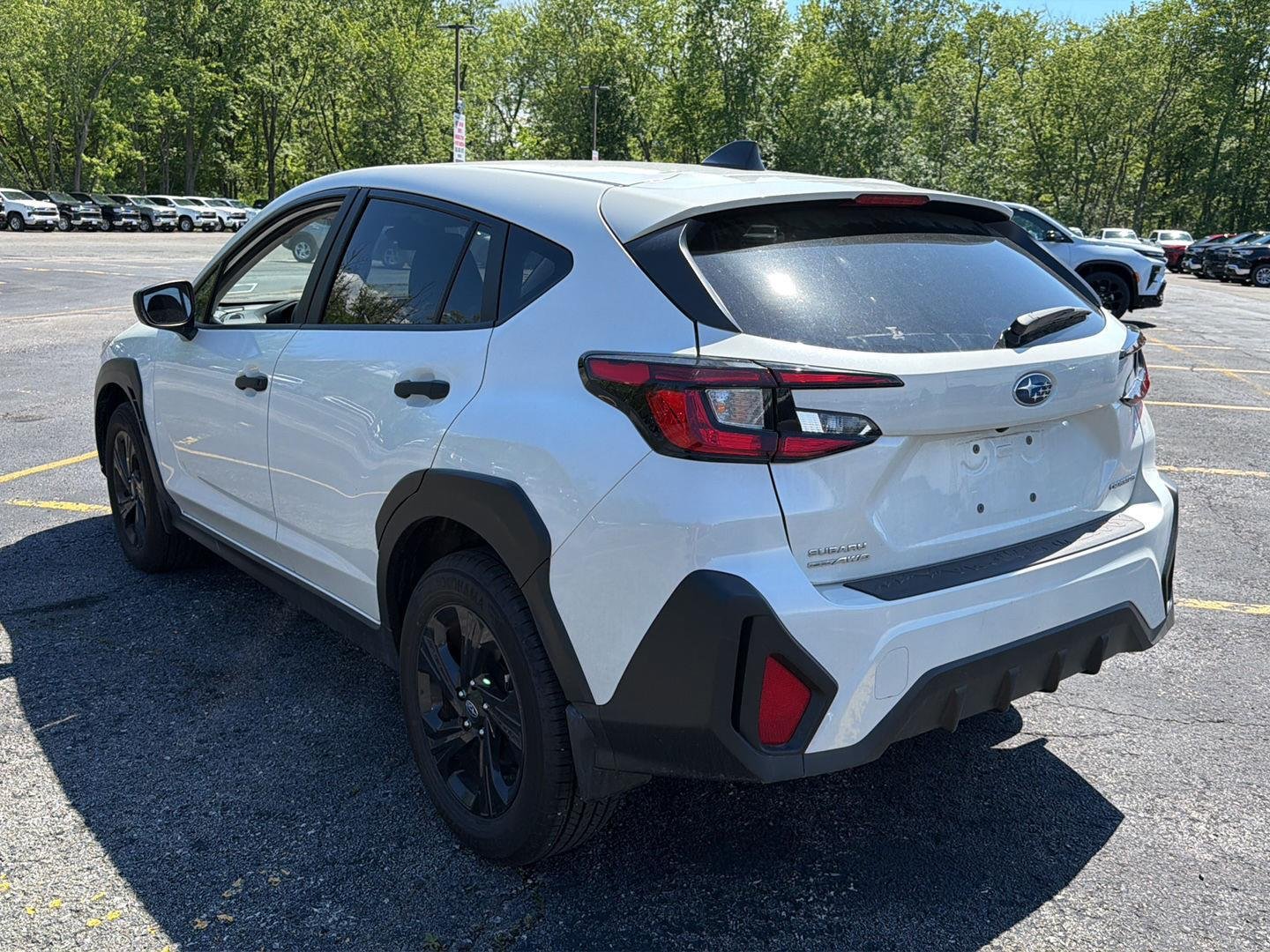 Used 2025 Crystal White Pearl Subaru Base image 10