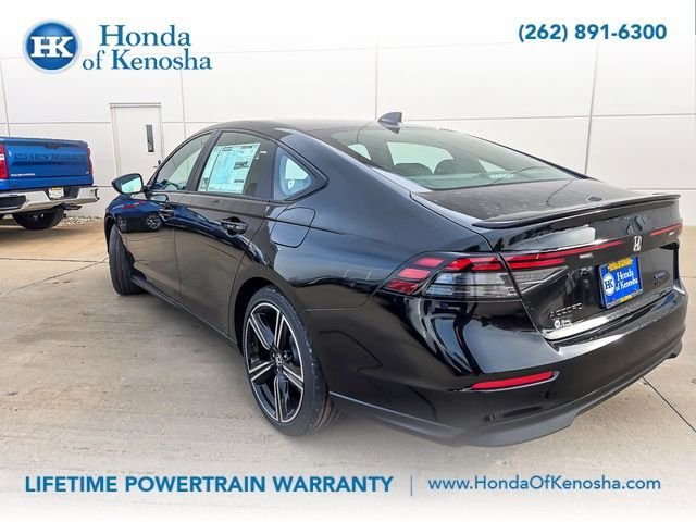 New 2026 Crystal Black Pearl Honda Sport Hybrid image 3