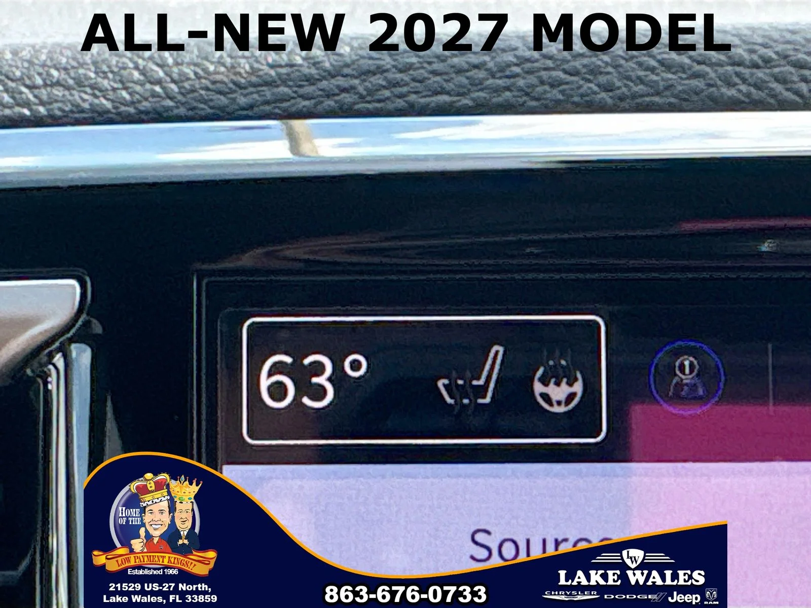 New 2027 Diamond Black Crystal Pearl-Coat Exterior Paint Chrysler  image 19