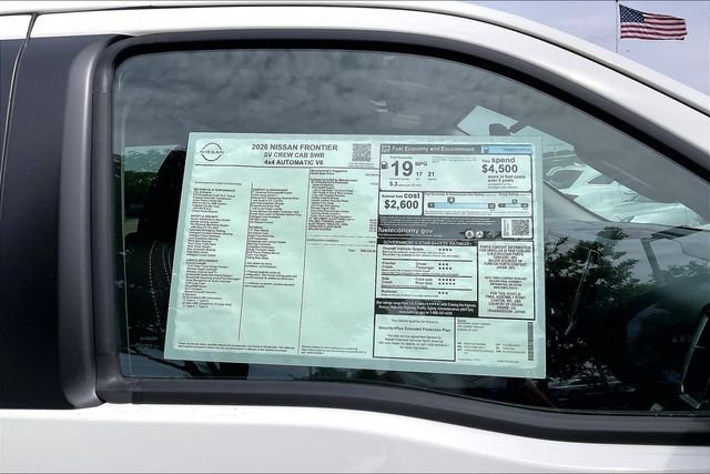 New 2026 Glacier White Nissan Crew Cab SV image 13