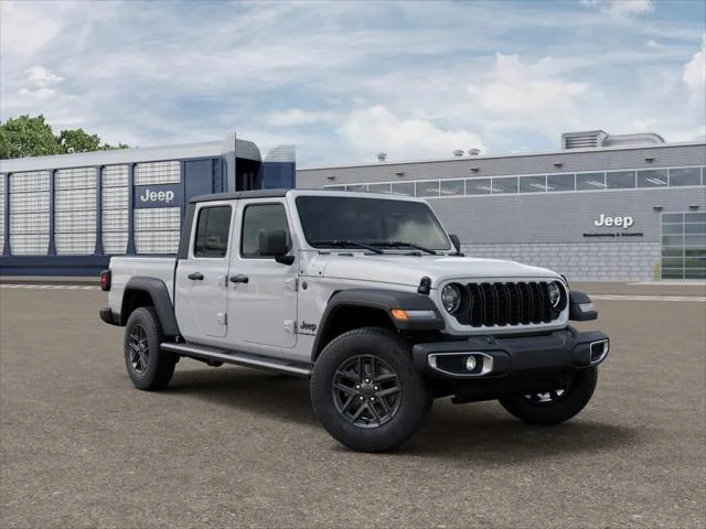 New 2026 Bright White Clear-Coat Exterior Paint Jeep Sport S image 3