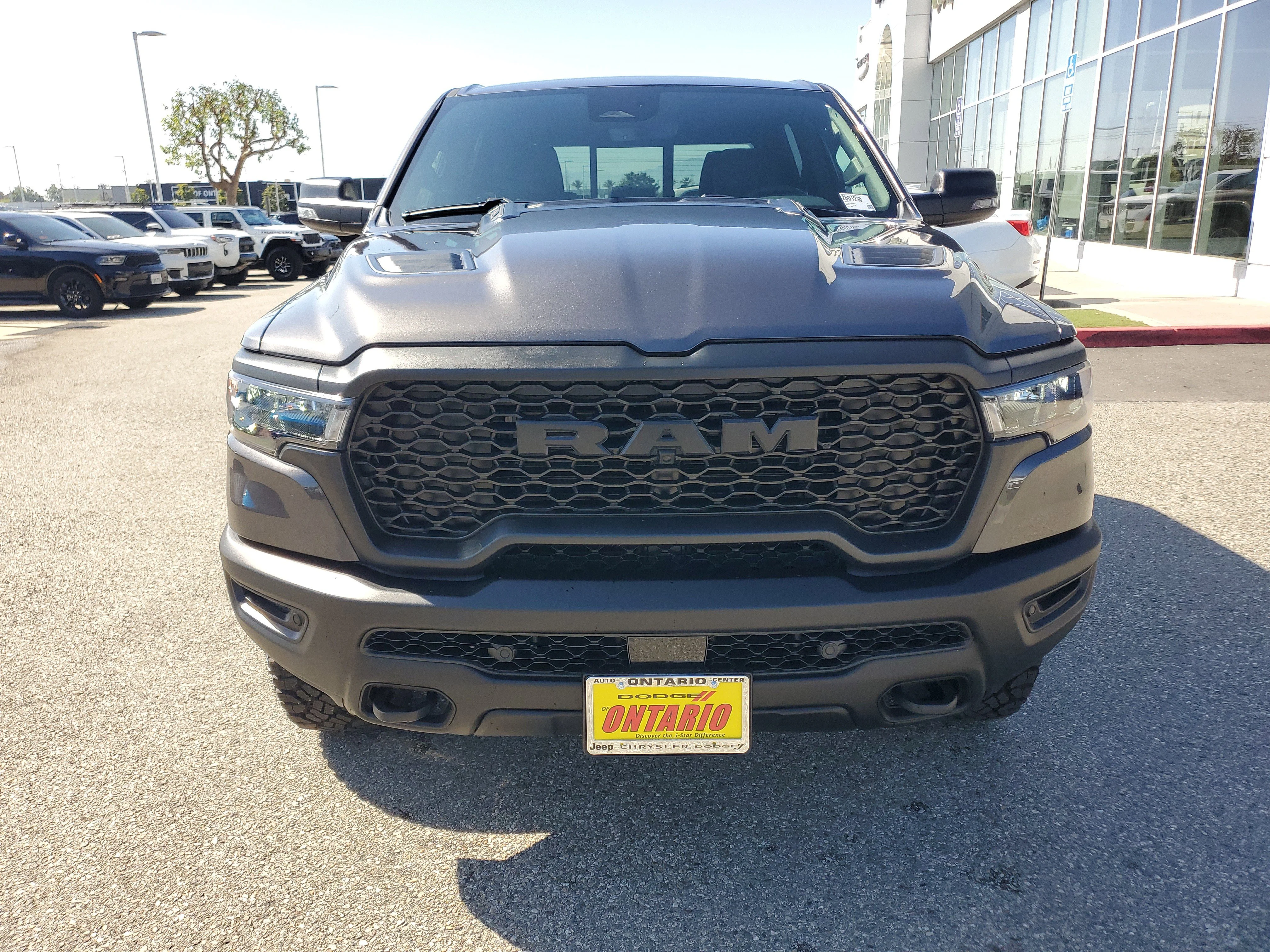 New 2026 Granite Crystal Metallic Clear-Coat Exterior Paint RAM Rebel image 9
