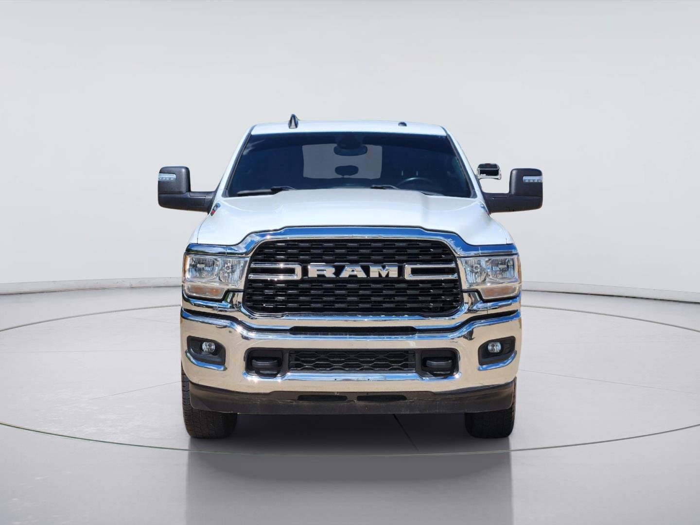Used 2024 Bright White Clearcoat Ram Big Horn image 2