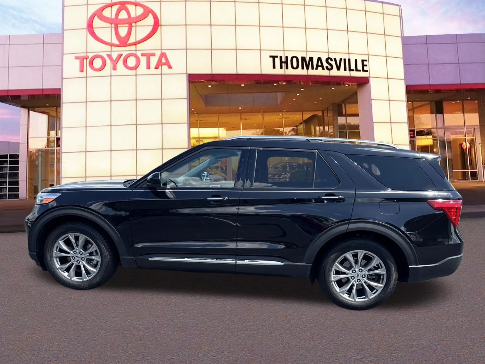 Used 2024 Black Metallic Ford Limited image 8