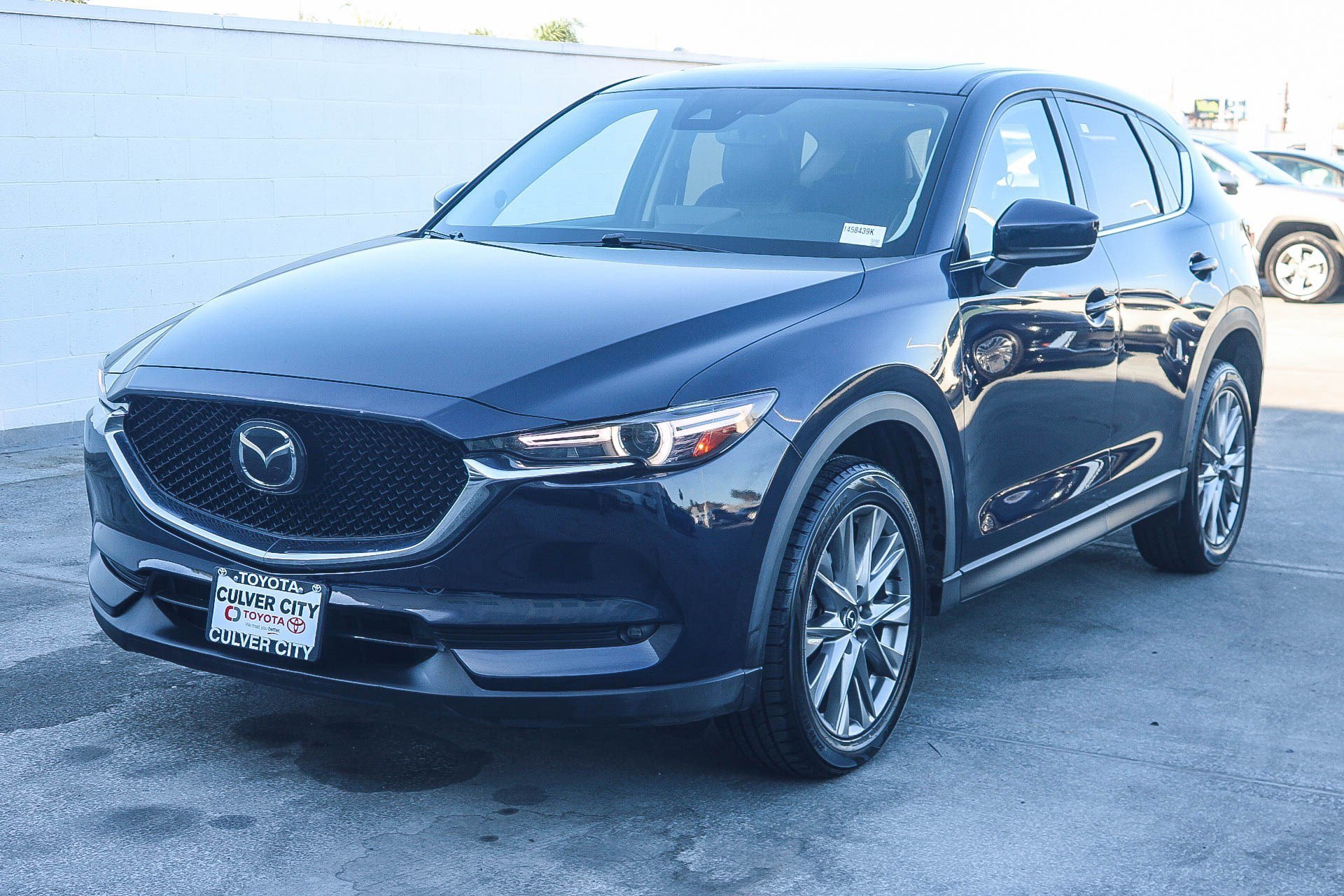 Used 2021 Deep Crystal Blue Mica Mazda Grand Touring image 3
