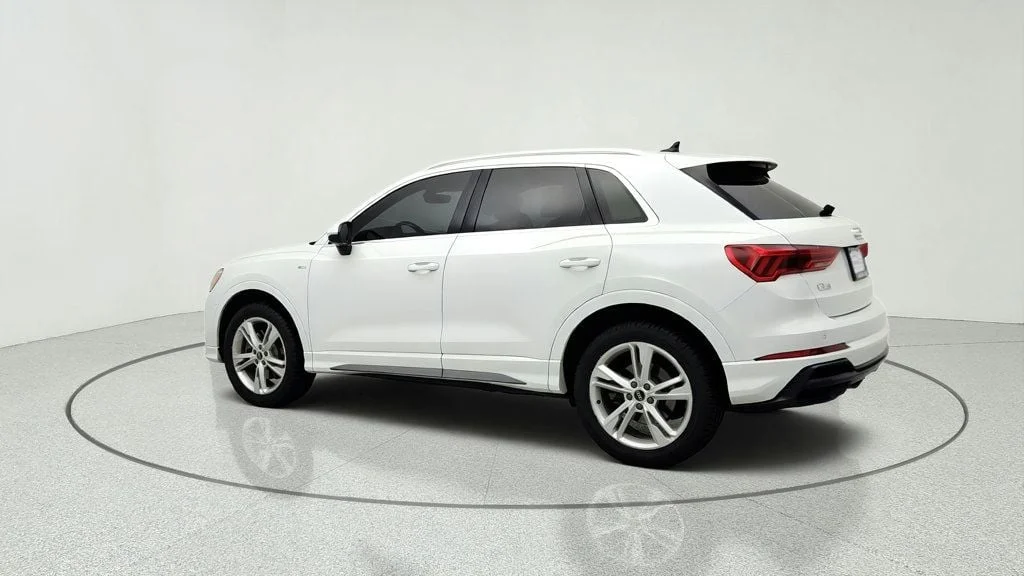 Used 2021 Glacier White Metallic Audi S line Premium 45 TFSI quattro w/ Convenience Pkg & 19