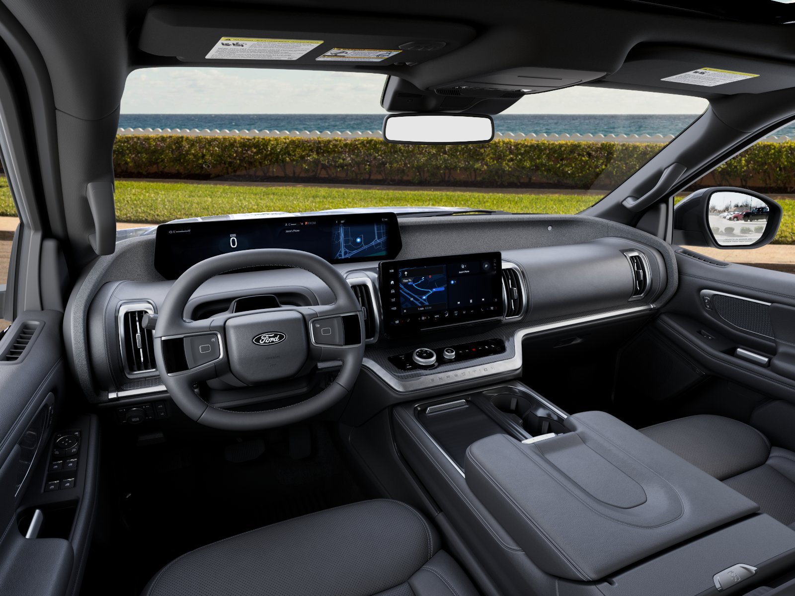 New 2027 Agate Black Metallic Ford Platinum image 9