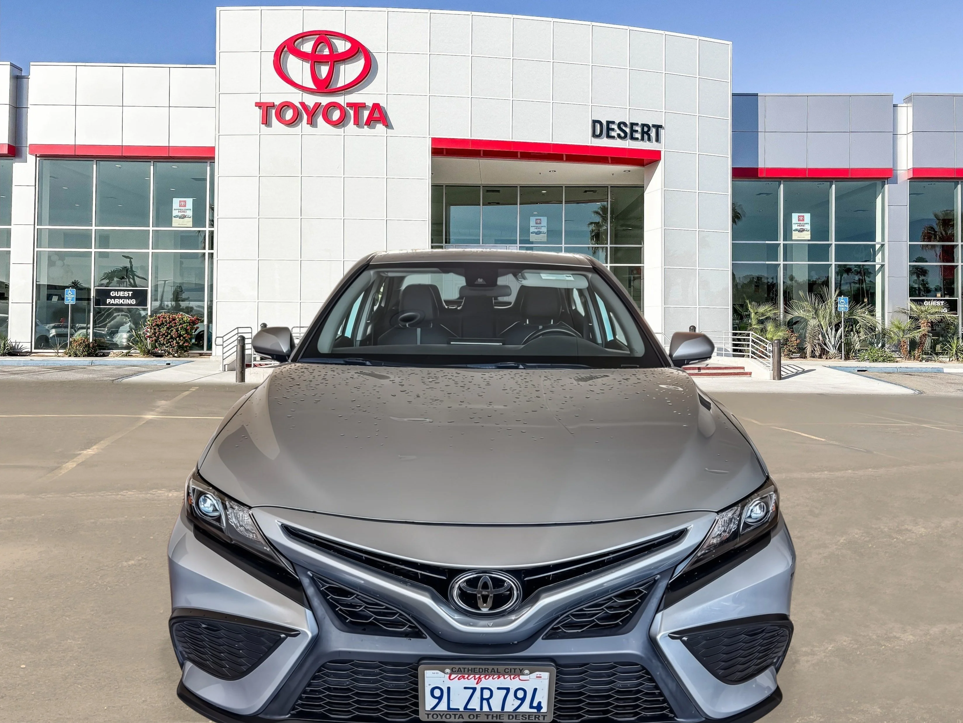 Certified Used 2024 Celestial Silver Metallic Toyota SE image 2