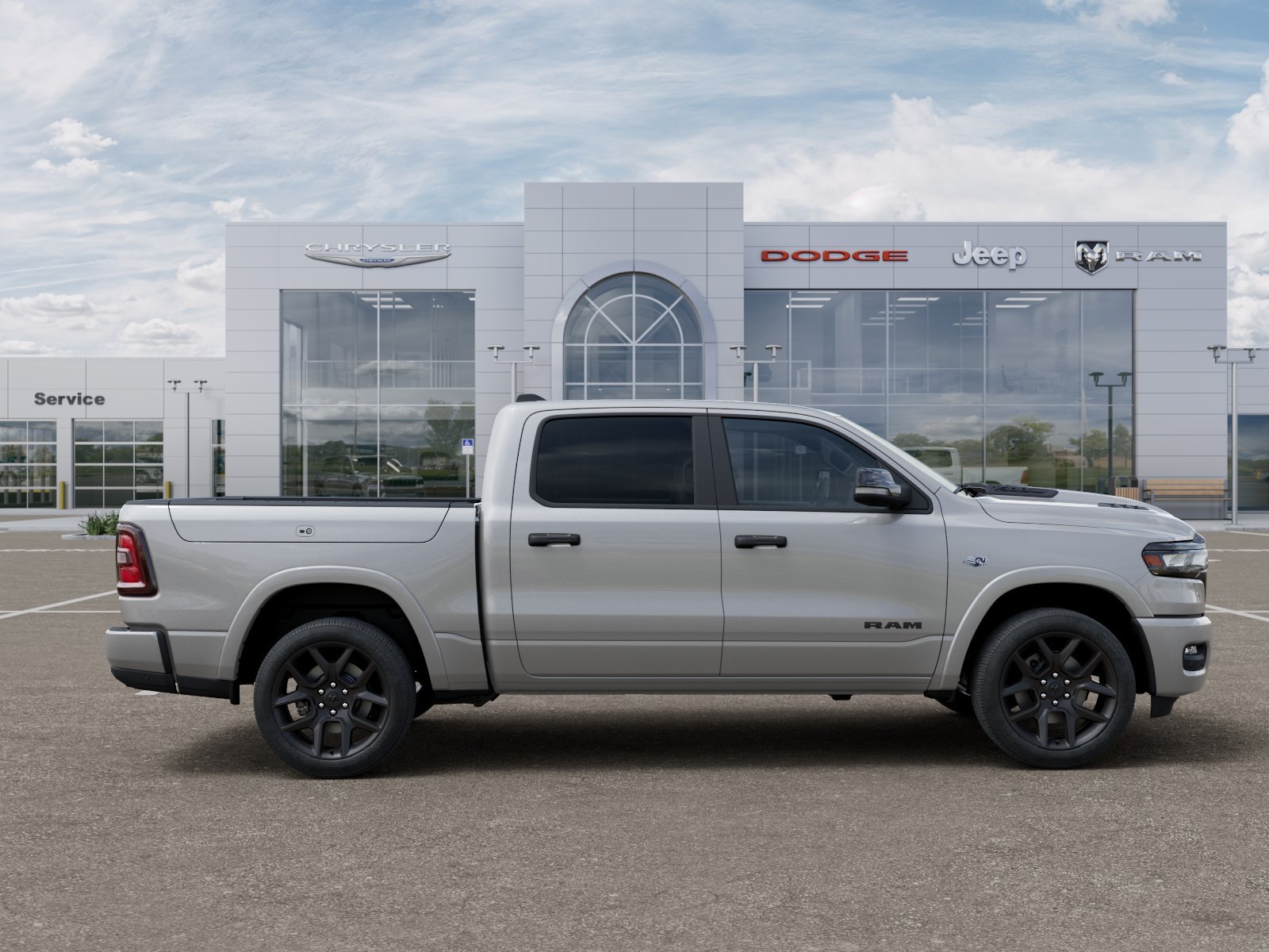 New 2026 Silver Zynith Exterior Paint RAM Laramie image 21