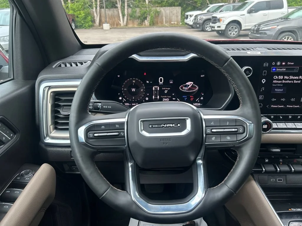 Used 2025 Volcanic Red Tintcoat GMC Denali image 22