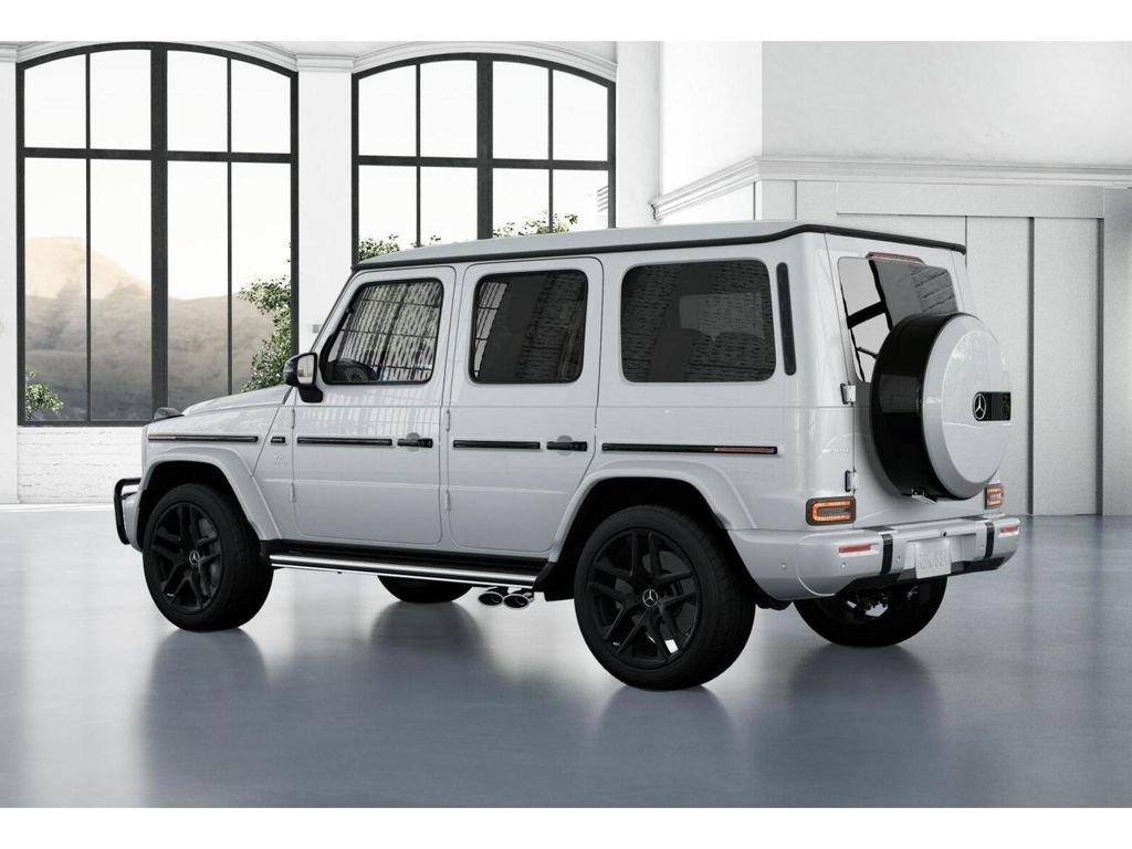 New 2027 MANUFAKTUR Moonlight White Metallic Mercedes-Benz AMG® G 63 SUV image 30