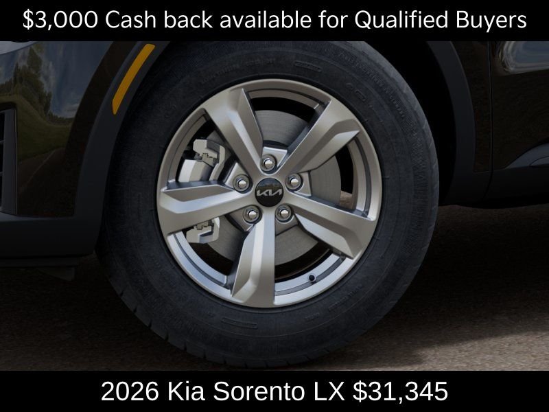 New 2026 Ebony Black Kia LX image 9