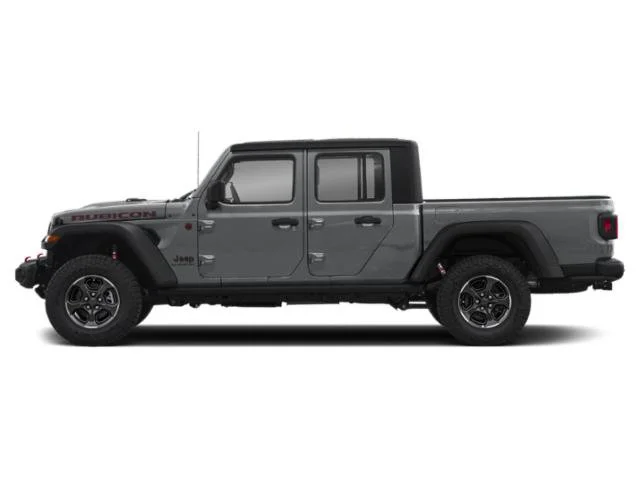 Used 2020 Billet Silver Metallic Clearcoat Jeep Rubicon image 3