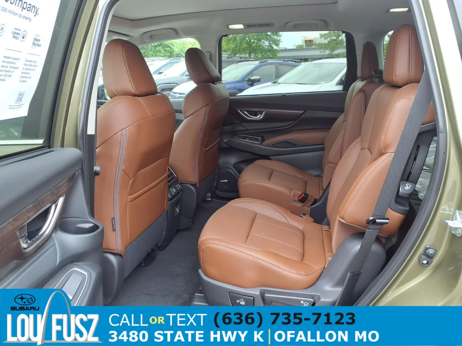 New 2026 AUTUMN GREEN METALLIC Subaru Touring 7-Passenger image 15