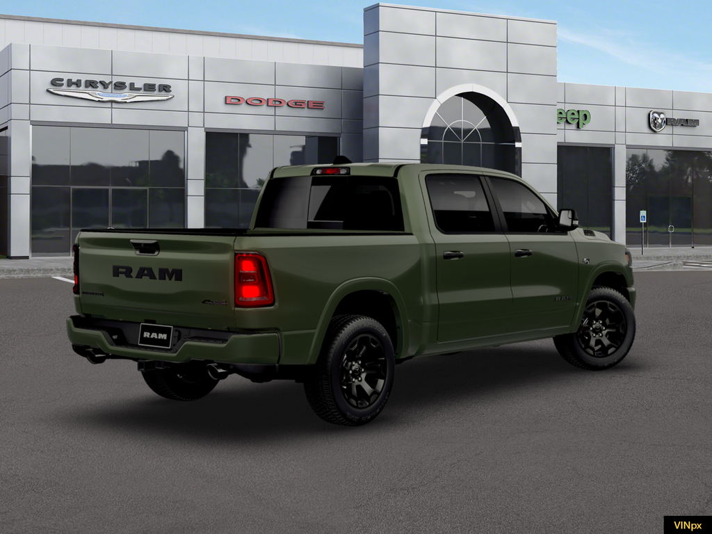 New 2026 Serrano-Green Metallic Exterior Paint RAM Big Horn/Lone Star image 6
