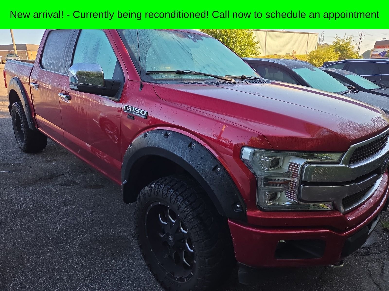 Used 2020 Red Ford Platinum image 8