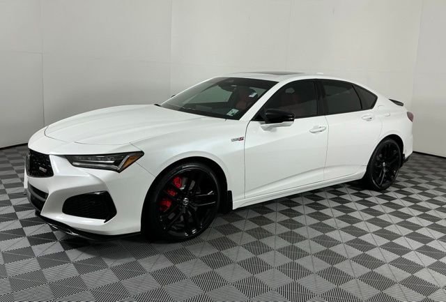 Certified Used 2025 Platinum White Pearl Acura TYPE S image 3