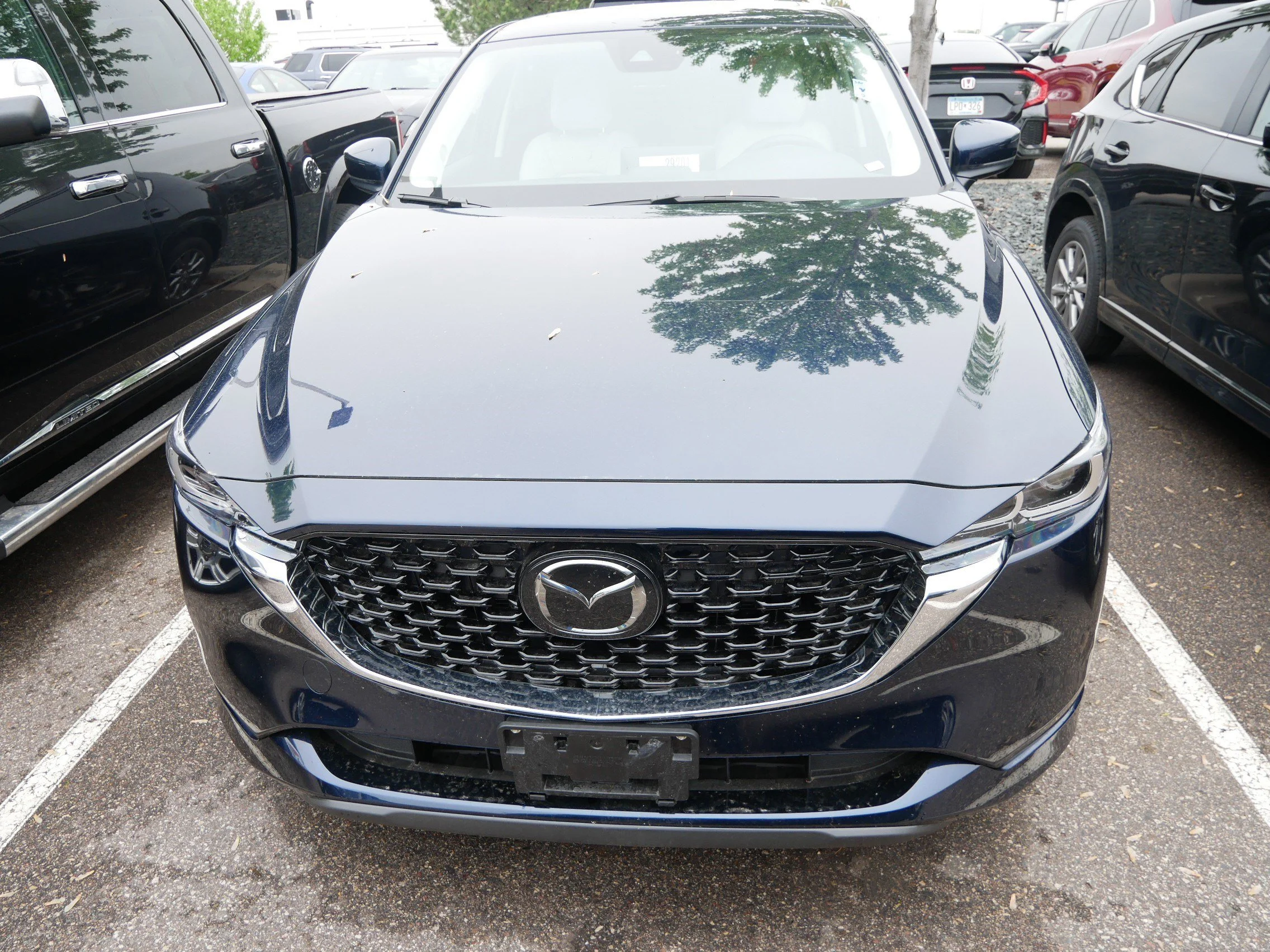 Certified 2025 Mazda CX-5 S Preferred package with VIN JM3KFBCM3S0740105 for sale in Brooklyn Center, Minnesota