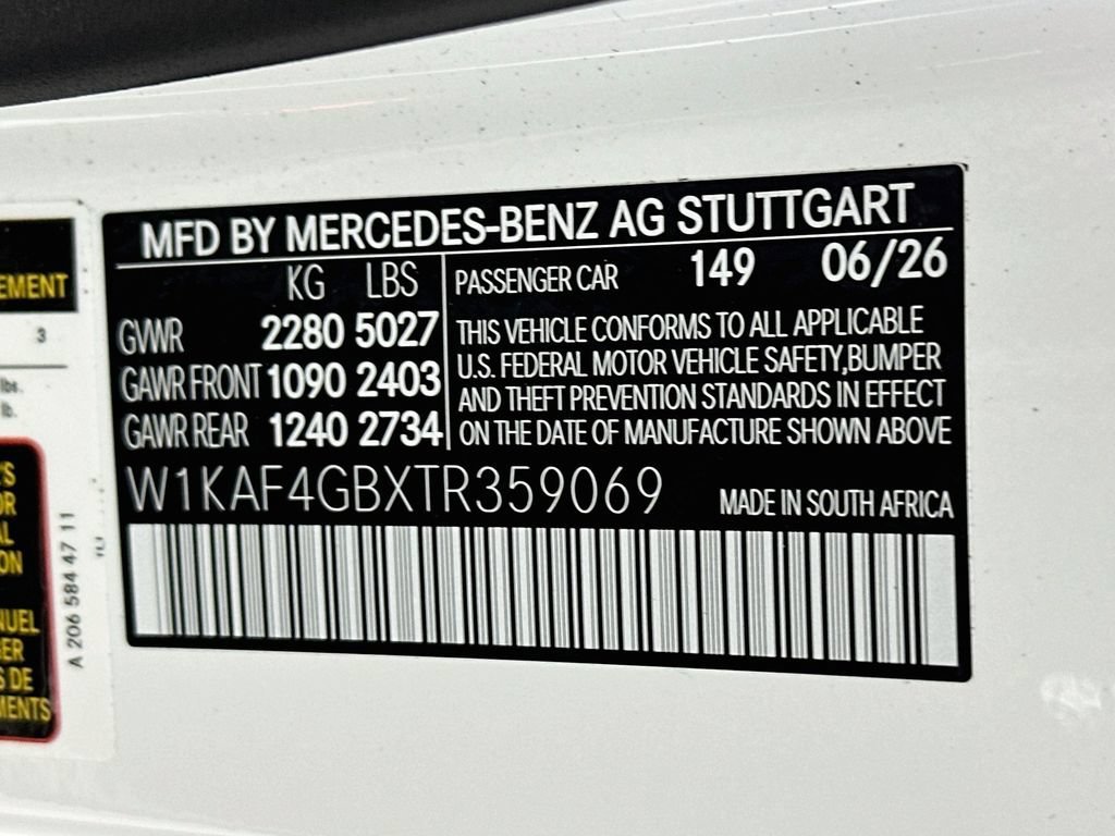 New 2026 Polar White Mercedes-Benz C 300 image 68