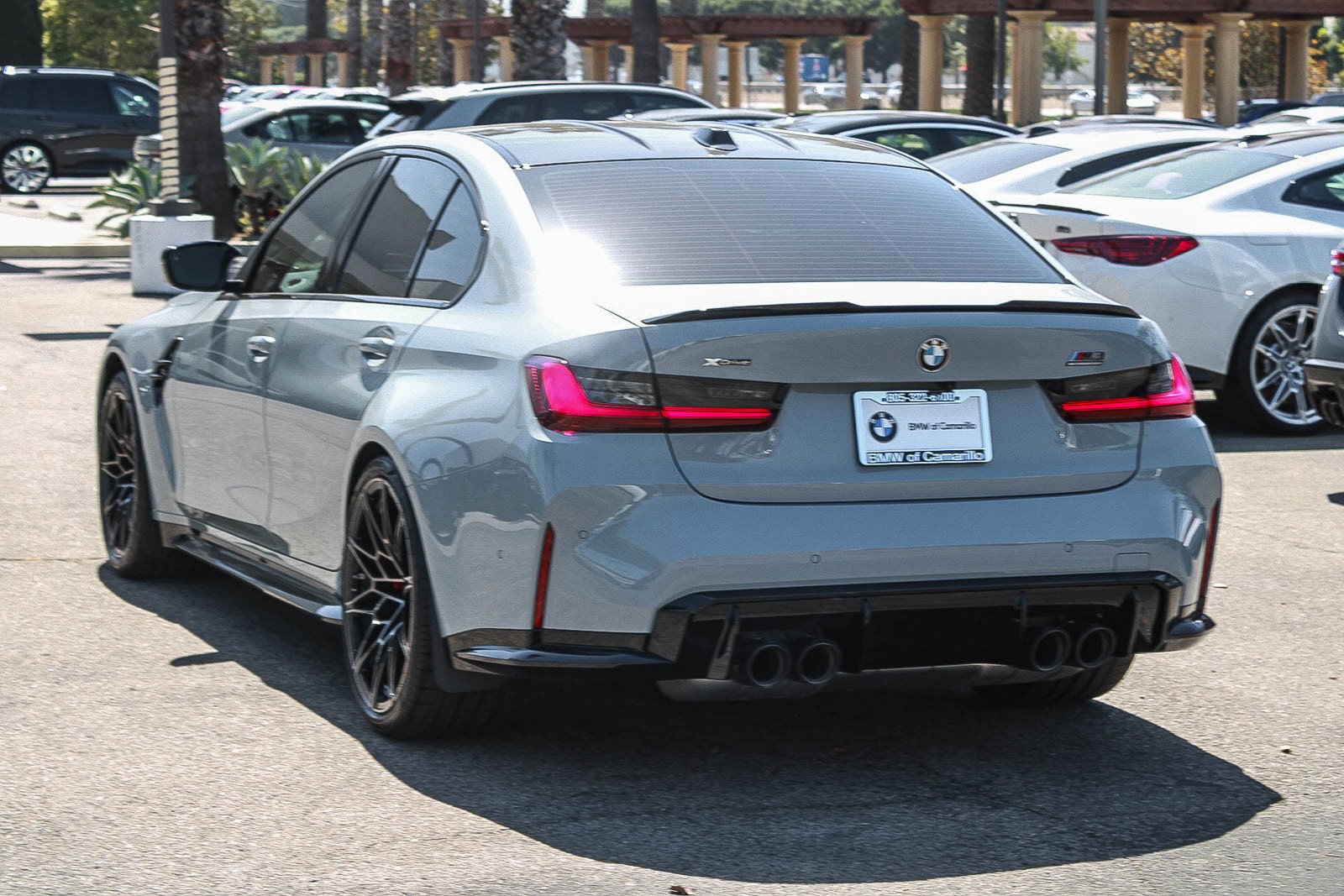 Used 2025 Brooklyn Grey Metallic BMW Competition xDrive image 4