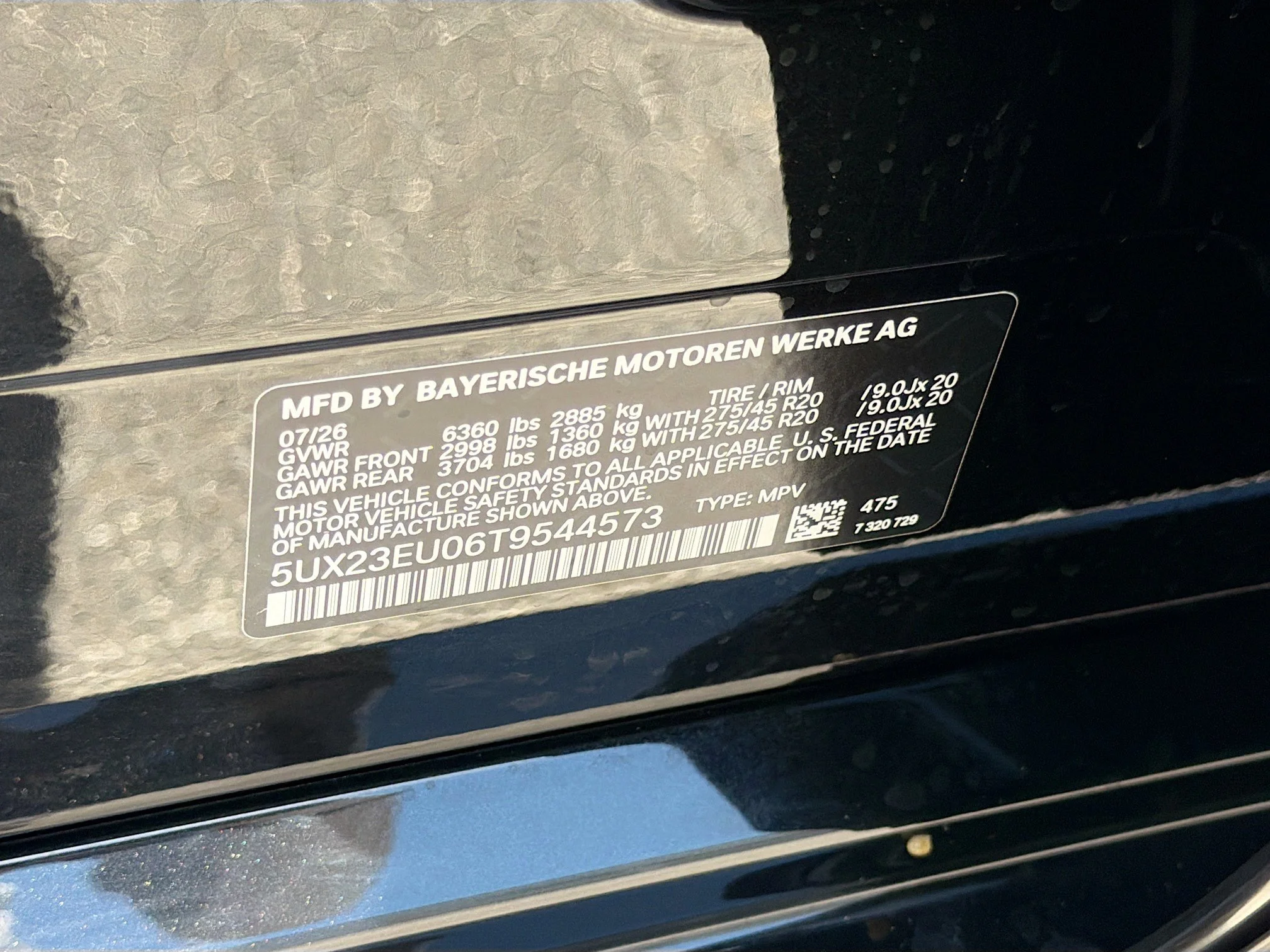 New 2026 Black Sapphire Metallic BMW xDrive40i image 43
