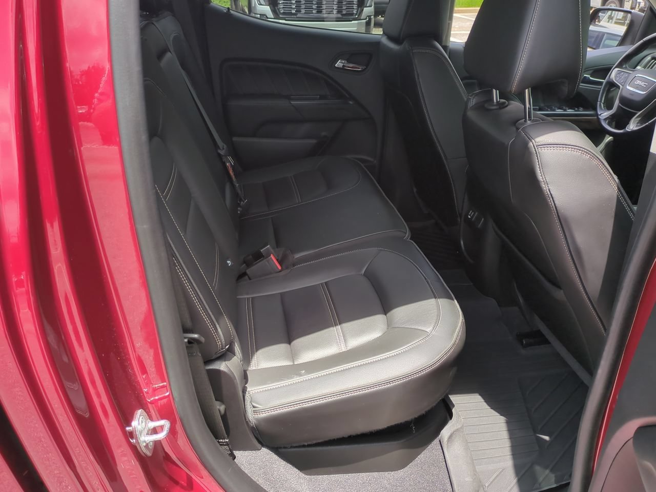 Used 2021 CAYENNE RED TINTCOAT GMC 2WD Denali image 27